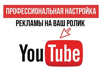 Профессиональная настройка рекламы на Ваш ролик в YouTube