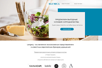 Разработка лендинга