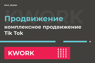 Тут можно купить комплексное продвижение Tik Tok