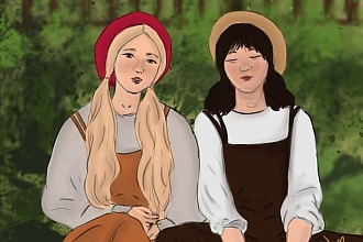 Нарисую портрет на компьютере