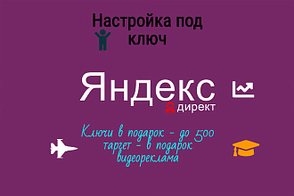 Настрою Директ, РСЯ