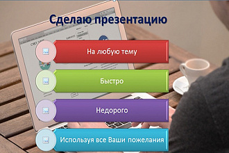 Привет. Здесь создаются красивые и качественные презентации для тебя
