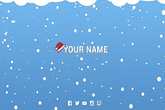 Сделаю ВАМ новогоднюю шапку НА канал youtube 2 варинта