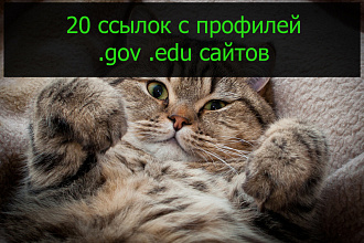 Размещу 20 .EDU и .GOV ссылок
