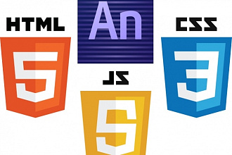Создам анимированный баннер html5