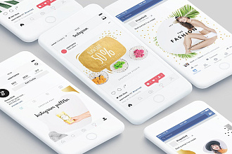 Топовые Анимированные шаблоны Instagram и Facebook, Инстаграм-Шаблоны