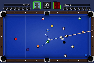Шаблон 8pool. Бильярд для Unity