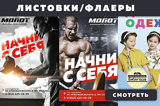 Дизайн листовки, флаера