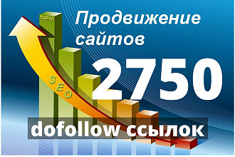 2750 безанкорных ссылок для ускорения индексации