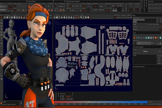 Создание UV развертки ваших 3D моделей