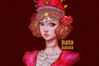 Нарисую стилизованный портрет