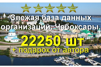 Свежая база данных. Чебоксары