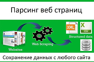 Создание скрипта, бота и программы для парсинга данных