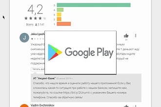 Работа с отзывами от клиентов в Google Play