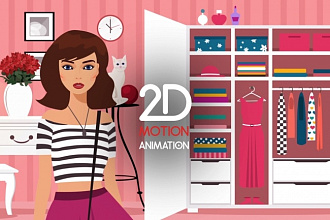 Создам профессиональную 2D Анимацию