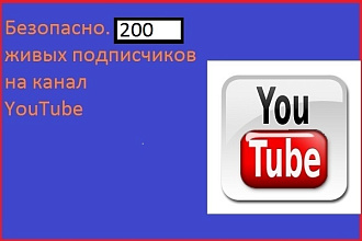 Безопасно. 200 подписчиков на канал YouTube