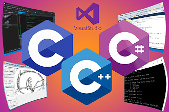 Напишу программу под Windows на C, C++, C#