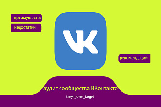 Аудит сообщества ВКонтакте