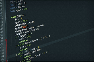 Напишу простенькую программу на C++,C#
