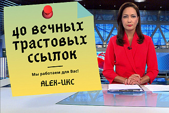 Размещу 40 вечных трастовых ссылок новостной тематики