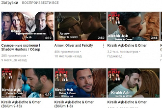 Видеомонтаж для YouTube