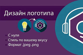 Уникальный логотип с нуля