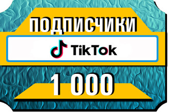 1000 Живых подписчиков в TikTok