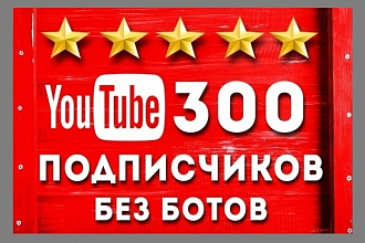 Организую 300 подписок на ваш YouTube канал