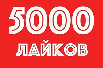 5000 лайков в Instagram