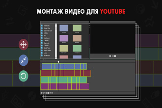 Монтаж видеоролика для YouTube