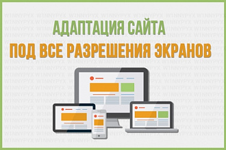 Адаптация сайтов под разные разрешения экранов, адаптивные сайты