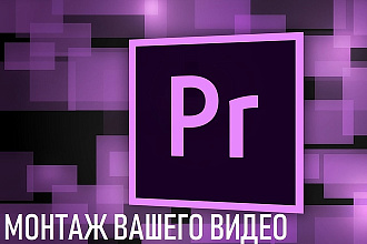 Смонтирую ролик по сценарию или приложенным материалам