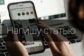 Напишу статью на любую тему
