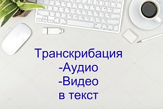 Транскрибация до 180 минут