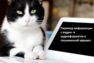 Качественная транскрибация текстов