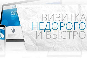 Создам сайт визитку