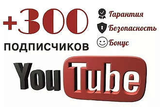 Привлеку 300 реальных подписчиков в youtube