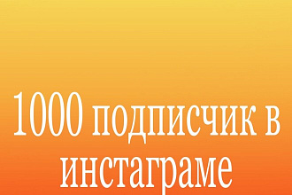 1000 подписчик вв Инстаграмме