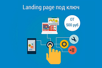 Создание одностраничника под ключ на Wordpress