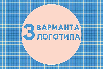 3 варианта логотипа