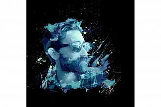 Обработка фото. Стили Dream Art, Поп Арт, текстовый портрет
