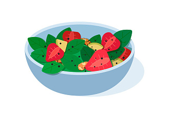 Векторная food иллюстрация