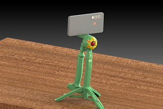 3D модель. Видеостабилизатор для смартфона