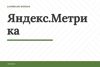 Установлю Яндекс Метрику +настройка целей