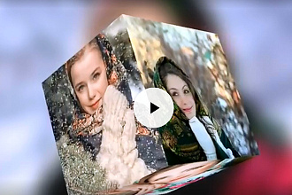 Красивый ФотоКУБик из 6 фотографий