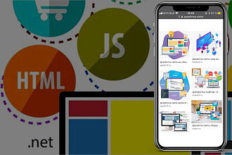 Доработка и редактирование вашего сайта на движке WordPress и на HTML