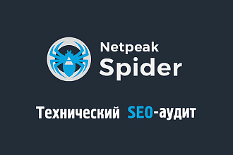 Netpeak Spider - выгружу технический SEO-аудит