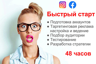 Быстрый старт Вашей рекламы от 2-х часов до 48 часов