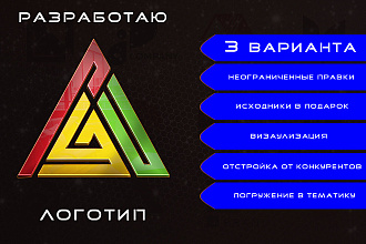 Сделаю простой и современный дизайн логотипа
