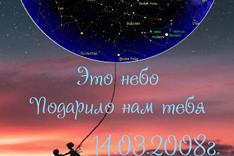 Карта звёздного неба